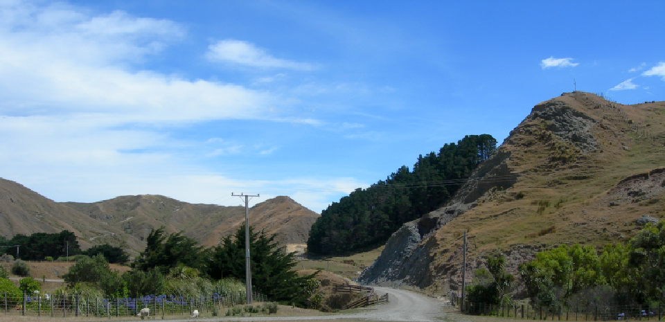 View of Te Awaiti Station entrance.